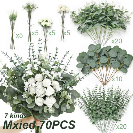 Eucalyptus Leaves - artificial flowers for wedding greenery (photo 10 of 10)