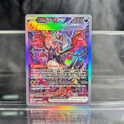 Foil PKM Single Cards Pikachu Charizard EX Bubble Mew Game Rare Collection Cards PTCG Rainbow Proxy Cards
