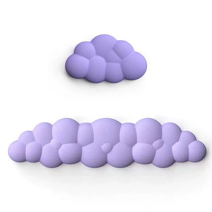Mouse pad with wrist rest keyboard cloud anti-slip desktop office gamer mouse wrist rest Ergonomic keyboard mouse pad wrist rest