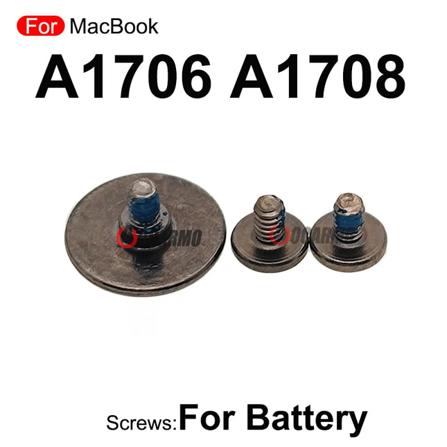 1 Satz Stellschrauben für MacBook A1706 A1708 Akku Schraube Ersatzteile