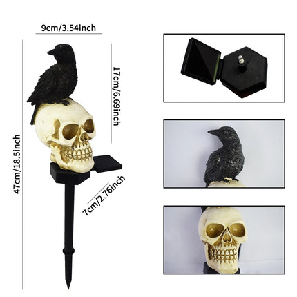 Halloween Outdoor Light Skeleton Ghost Horror Grimace Party Decor for Courtyard Home Holiday Lighting Garden Decoration
