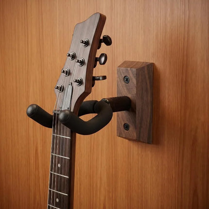 1/2Pcs Guitar Holder Hook Acoustic Guitar Hook Holder Stand Non-slip Guitar Hanger Wall Mount for Electric Guitar Bass Ukulele