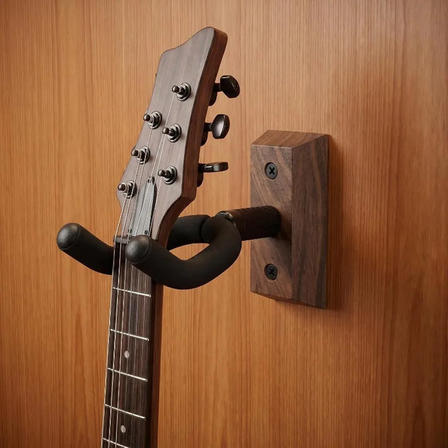 1/2Pcs Guitar Holder Hook Acoustic Guitar Hook Holder Stand Non-slip Guitar Hanger Wall Mount for Electric Guitar Bass Ukulele
