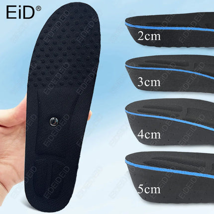 2-5cm Magnet Invisible Height Increase Insoles Templates Insoles For Feet Arch Support Heighten Orthopedic Shoes Sole Pad Unisex