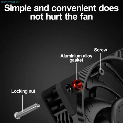 Computer Cooling Fan Screws Fan Cooling Fan Mount Screws Secure And Stable