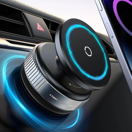 Phone Mount Vacuum Magnetic Phone Holder for Car,360 Adjustable Vacuum Magnetic Phone Holder,Magnet Car Mount for All Smartphone