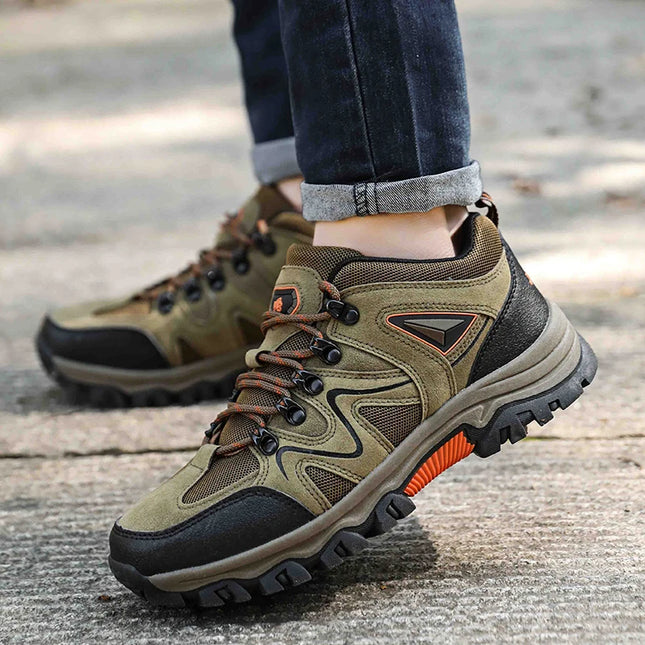 Men's Hiking Shoes All-terrain Outdoor Sports Shoes Breathable Wear-resistant Mesh Non-slip Hiking - view 2