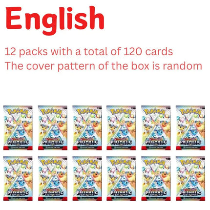 10/30/60/360PCS English Pokémon TCG: Mega Evolution Perfect order Phantasmal Flames Ascended Heroes Booster Box Pokemon card