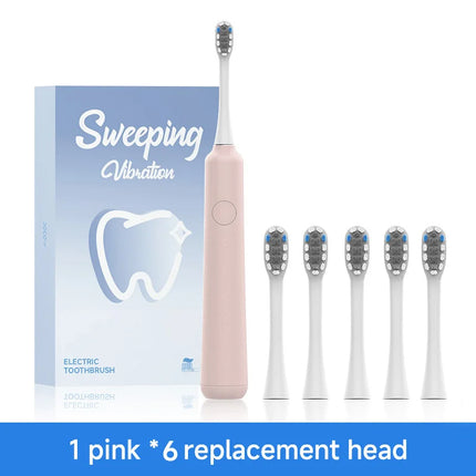 DOCO LAB Sonic Electric Toothbrush 3-gear Vibration Mode Smart Whitening Ultrasonic Vibration Teeth Whitening Oral Clean Brush