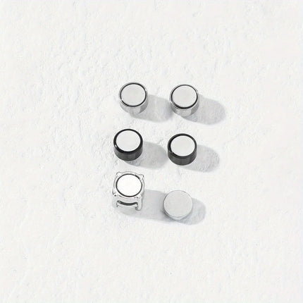 24 piece fashionable punk style 304 stainless steel ear clip set, can be given as a gift to friends