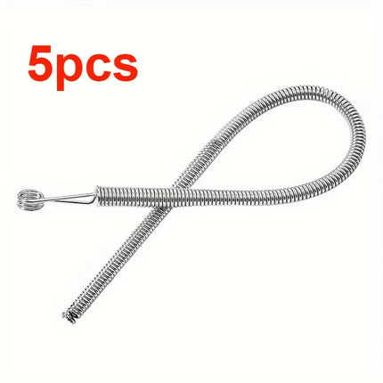 Bendable Spring Drawstring Threader Clip Pants Hoodies Elastic Band Lace Cord Flexible Drawstring Thread DIY - product image