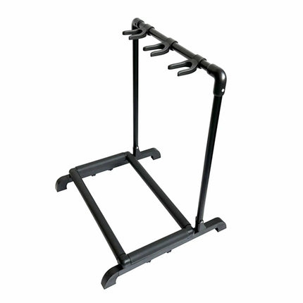 Black Metal Foldable Guitar Holder Multi Instrument Stand Rack for Music Room Electric Acoustic Bass Guitar Support