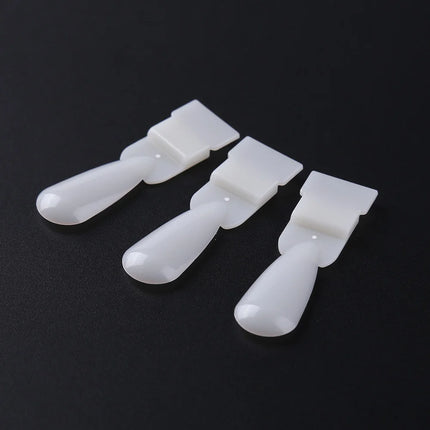 36/72/108pcs False Nail Art Tips Nail Polish Display Gel Stick Display Practice Natural Color Nail Frame Stand Tools