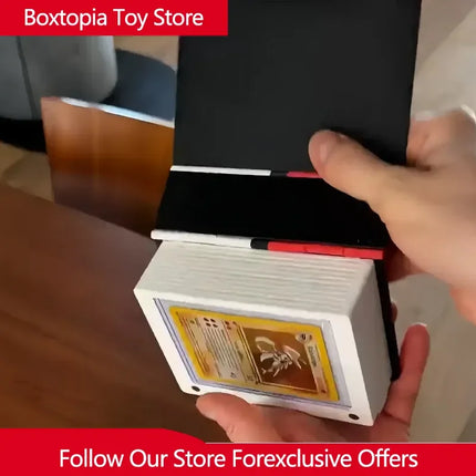 New Trading Card Binder Poke Book Pokemon Card Storage Box Durable Hard Protective Carrying Case Anime Card Collectors In Stock