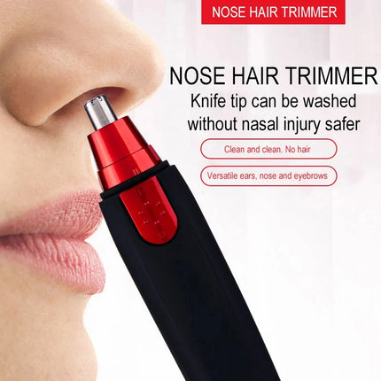 Battery-Powered 3-in-1 Grooming Trimmer – For Nose, Eyebrow & Ear Hair, Versatile All-in-One Tool
