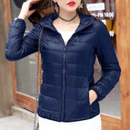 navy blue Hooded / XL / China Mainland