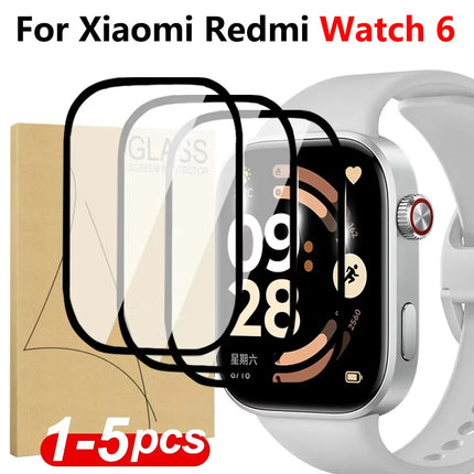 Screen Protector For Xiaomi Redmi Watch 6 Curved HD Anti-Scratch Film Full Coverage Protective For Redmi Watch6 Film Accessories
