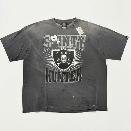 Best Quality Vintage Saint T Shirt Men Woman Summer Casual Print Short Sleeve Hip Hop Fashion Loose New Top Tee