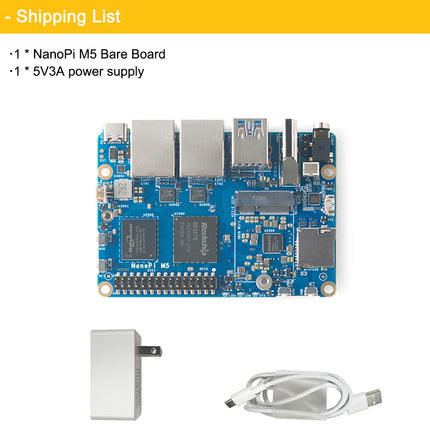 NanoPi M5 Open-sourced Mini Single Board Computer Rockchip RK3576 SoC Dual Gbps Ethernet Port Supports UFS Modules M.2 SDIO WiFi