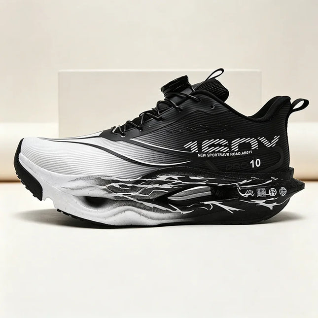 Men Propulsive Carbon Plate Racing Shoes Breathable Wide Fit Energy Return Marathon Sneakers - view 10