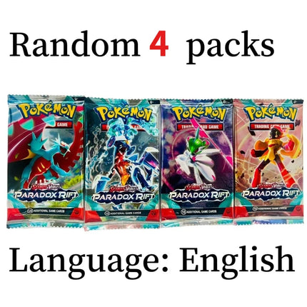 4 Pcs Pokemon Card CHAOS PISING  ASCENDED HEROES  English Booster Battle Pokemon Card Game Carte Trading Collection Cards Gift