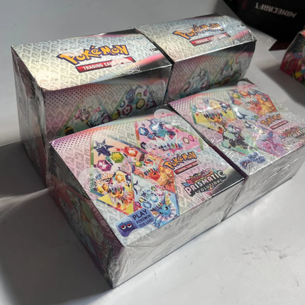 2026 New Pokemon Cards 9+1 Per Pack TCG Mega Evolution Phantasmal Flames Booster Box, English Trading Card Game Collection Set