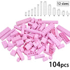 Pink-104pcs