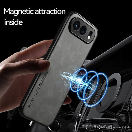 For Honor 500 Car Holder Magnetic Case Leather Texture Phone Case Huawei Honor 500 Pro Phone Coques Honor 200 300 Pro 400 Lite