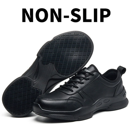 Chef's Work Shoes, Anti Slip and Oil Resistant Casual Shoes, Anti Slip and Waterproof Restaurant Work Shoes