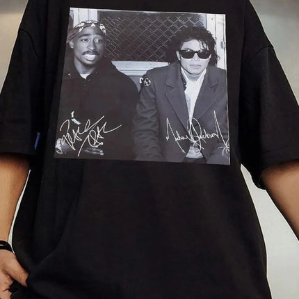 2026 Michael Jackson Graphic Tshirt Mens Womens Cotton Tees Ummer Casual Short Sleeve Round Neck Clothing Loose Tops Trend