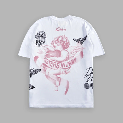WOLVES CLUB Men T Shirt Sport Oversized Pure Cotton T-shirts Workout Gym Fitness New Short Sleeve Soft Tee Men Women Sport TEE