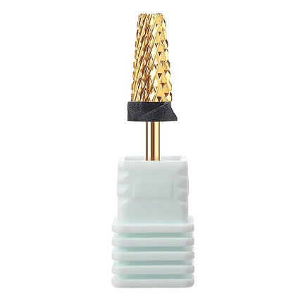 37 Styles Carbide Nail Drill Bits 5 in 1 Ceramic Tungsten Nail Drill Bit Milling Cutter For Manicure Pedicure Nail Files Buffer