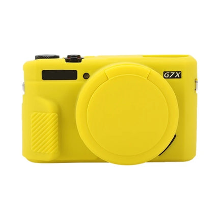 High Quality Soft Silicone Case For Canon PowerShot G7 X Mark II / G7X II / G7X2 Camera Protective Shell with Lens Cover