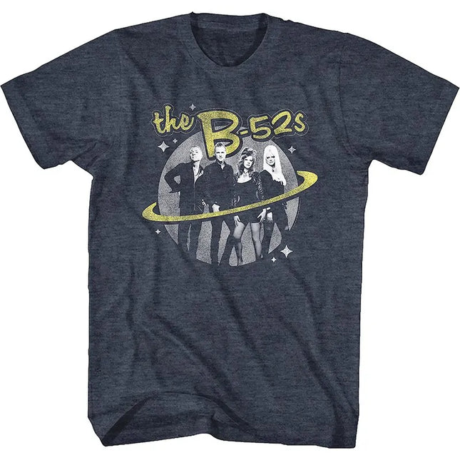 Pop en 1976 La banda New Wave The B-52s fue fundada en Athens, Georgia. Camiseta Retro Americana Streetwear