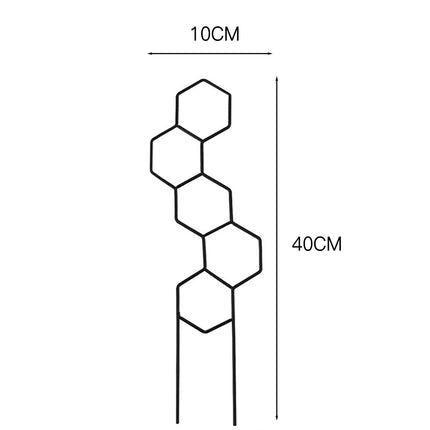 Climbing Plant Trellis Plant Support Garden Stake Stand Climbing Rack Iron Flower Trellis Frame Stand Holder Garden Decor