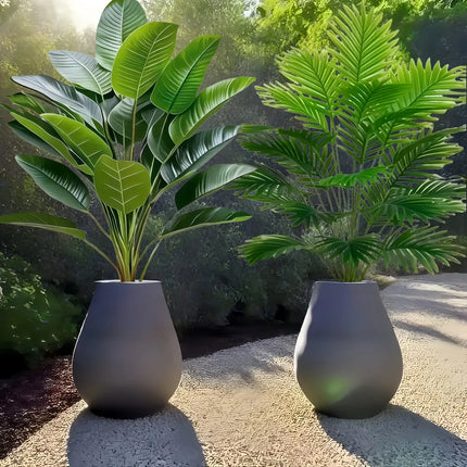 2-Piece Artificial Palm and Banana Tree Set - image 5