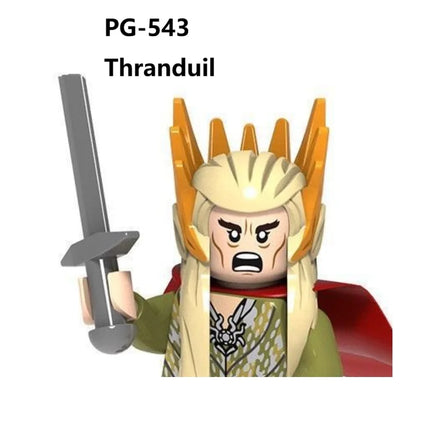 The Lord of the Rings Building Blocks Orc Sauron Gandalf Mini Action Figure Toys