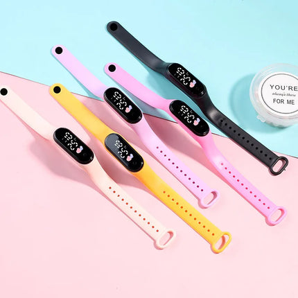 LED Digital Children Watches Birthday Gift For Girls Boy Sport Women Kids Watch Waterproof Bracelet Wristwatch Reloj Niño
