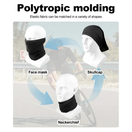 Cycling Face Mask Absorb Sweat Breathable Fishing Training Sport UV Face Scarf Neck Gaiter Summer Face Bandana Safety protection