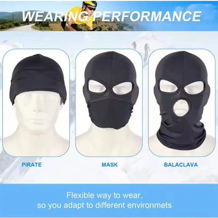 Breathable Full Face Mask Balaclava Mask Outdoor Sports Motorcycle Riding Sports UV Protection Mask