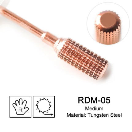 Tapered Barrel Nail Drill Bits Carbide Nails Grinding Head Milling Cutter 4XC Hard Soft Gel Removal Polishing DIY Tools