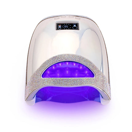 Zz Plating Fade Color 48W Intelligent Induction Nail Lamp Rechargeable Quick Drying Gel Dryer Nail Polish Set Wireless Nail Lamp