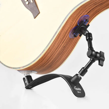 Guitar Support Rest Leg Bracket Suction Cup Mount Aluminum Professional Guitar Leg Stand Musical Instruments