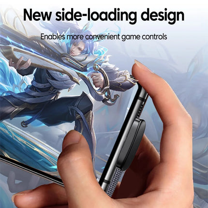 100W USB to USB-C Fast Charging 90° Elbow Data Cable PD USB-C Super Charging Game Cable for Samsung S23 S22 Huawei - product