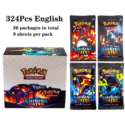 324Pcs/box Pokemon TCG Sun & Moom Unbroken Bonds 36 Pack Pokemon Cards Collecting Toys Pokmeon Card Game Board Game JOURNEY
