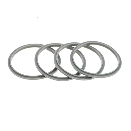 4Pcs O-Ring Gasket Seal Rubber Ring Gasket Replacement Parts for NutriBullet 600W 900W Blender Flat Blade Blender Accessories