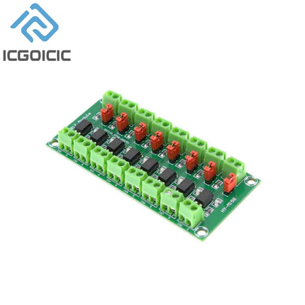 PC817 2 4 8 Channel Optocoupler Isolation Board Voltage Converter Adapter Module 3.6-30V Driver Photoelectric Isolated Module