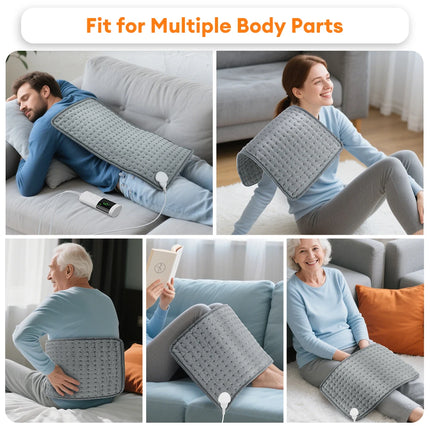 Electric Heating Pad Blanket 9 Level 4 Mode Timer Heating Pad For Shoulder Neck Back Spine Leg Winter Warm
