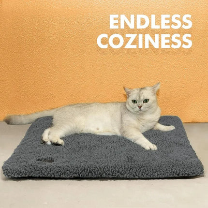1pcs Self-Warming Pet Pad Blanket, Electric-Free Thermal Bed Mat, Anti-Slip for Cats Dogs Winter Warmth Heat Reflecting Core Pad