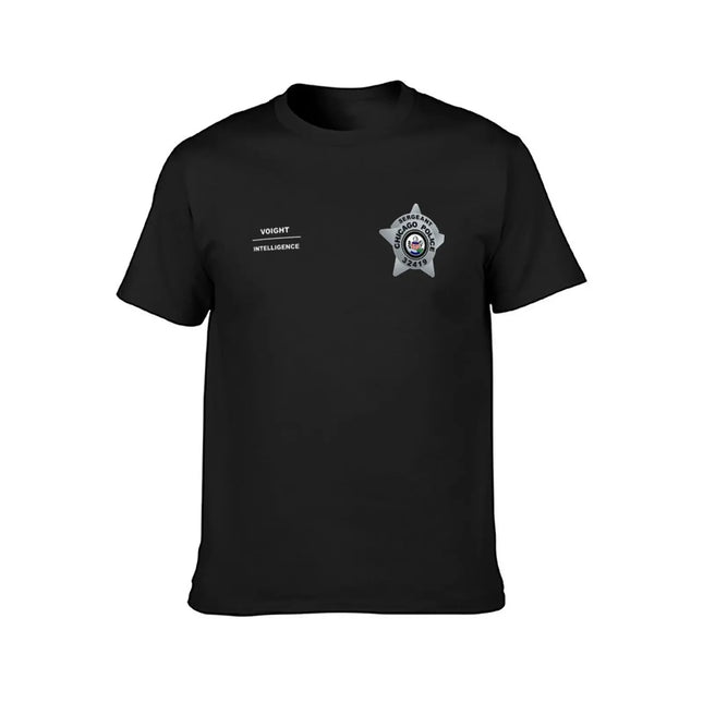 Chicago Pd Sergeant Hank Voight Intelligence Badge Weste T-Shirt Rohlinge Herren lustige T-Shirts